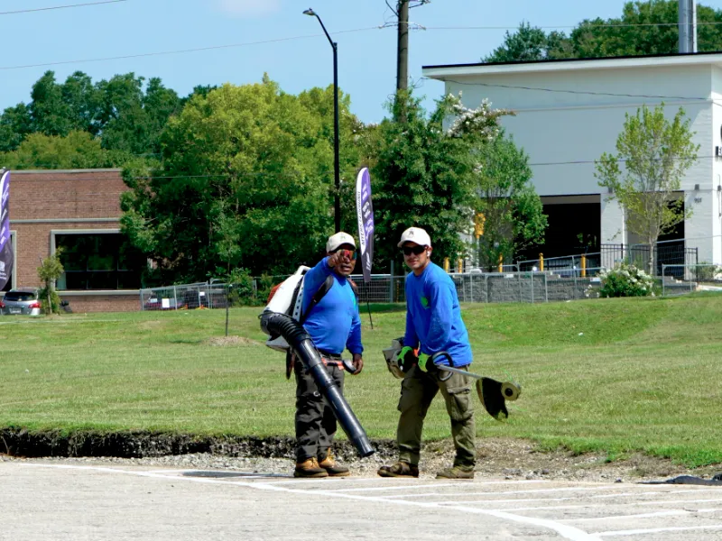 ALS crew at work